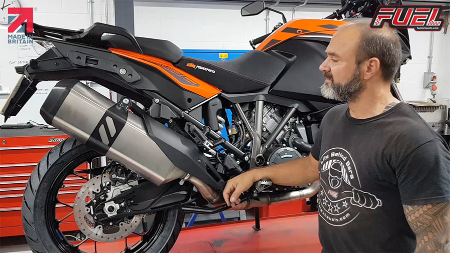 ktm 1290 super adventure exhaust options