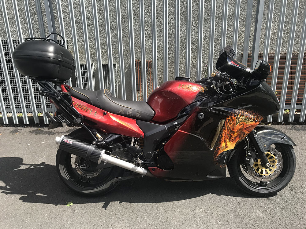 Honda deals blackbird exhaust