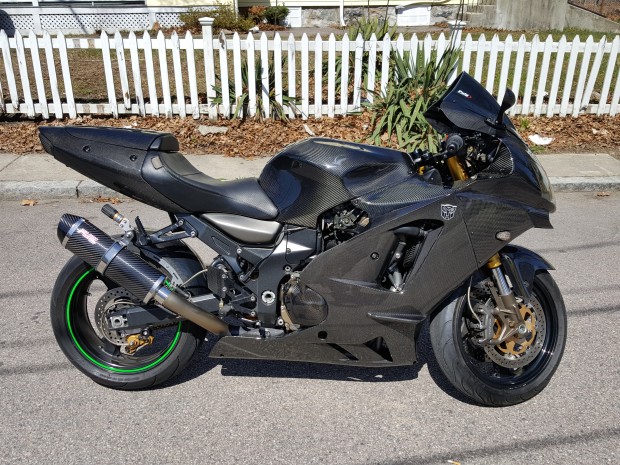 Kawasaki ZX12R (to fit aftermarket system)